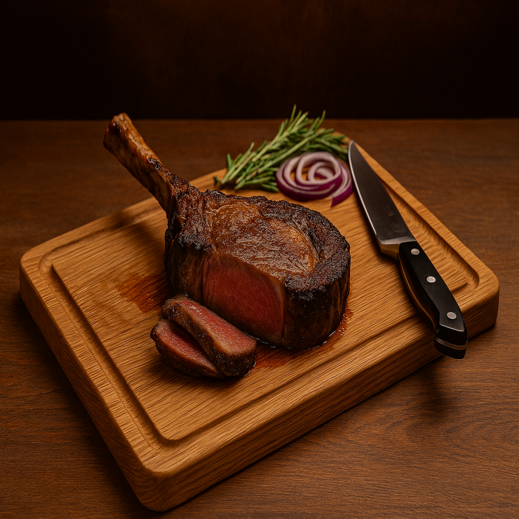 „Holzmoment“ – Schneidebrett aus Massivholz, individuell & handgemacht